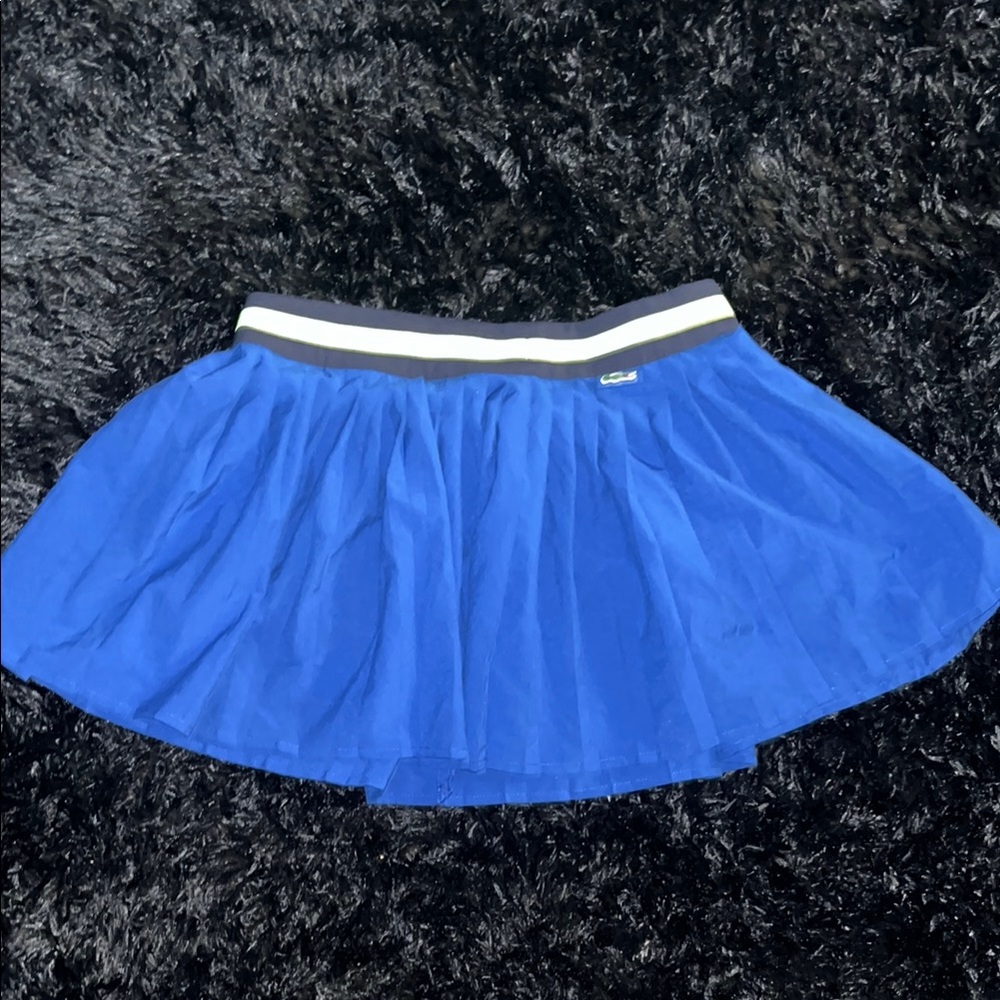 Blue Lacoste Sports Skirt